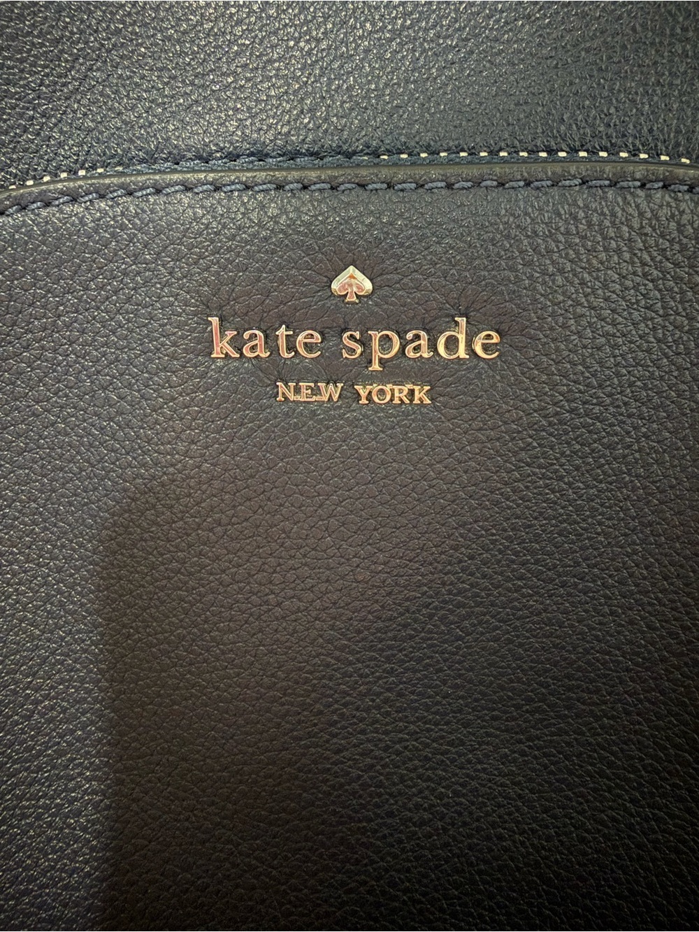 Kate Spade New York Navy BlueLeather Small Backpack - Picture 5 of 9